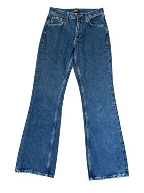 BDG Jeans Womens Size 28 Bootcut High Rise No Stretch Blue 100% Cotton Denim